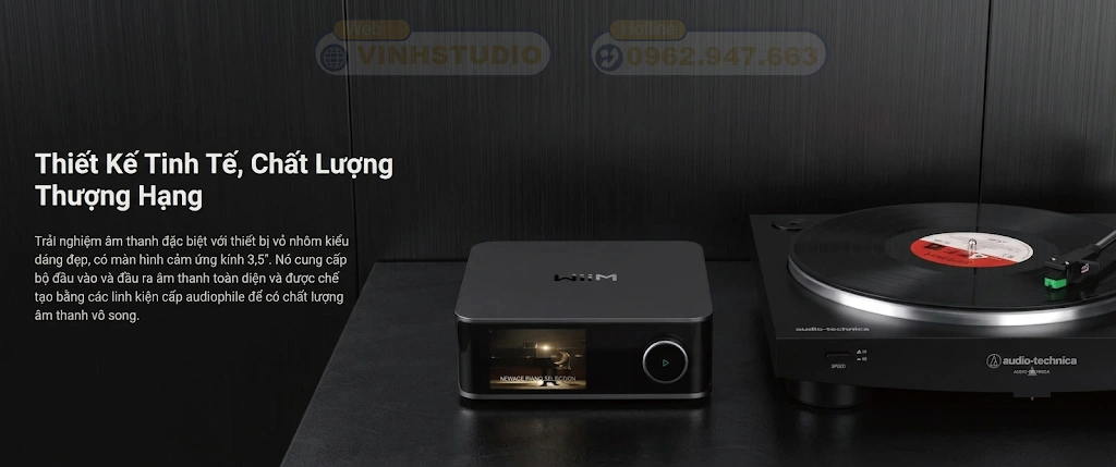 Wiim Ultra đầu phát nhạc số được nhiều Audiophile tìm mua 2026