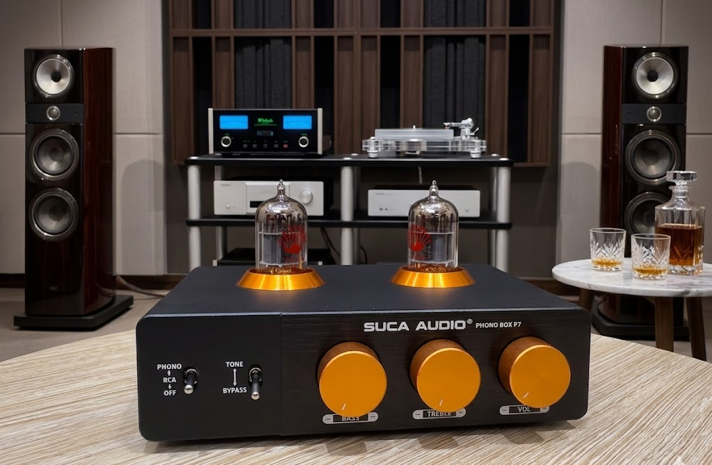 đánh giá chất âm của Pre đèn Suca Audio P7