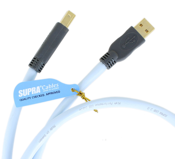 SUPRA USB 2.0 A-B BLUE ( dài 2 mét)