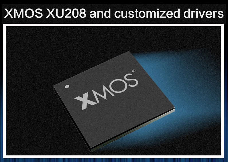 XMOS XU208 trên dac giải mã topping xu208