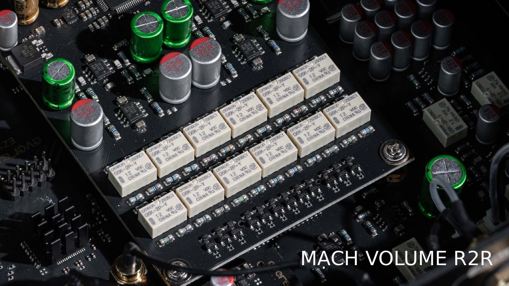 mạch âm lượng Volume R2R