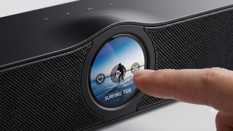 Màn Hình Cảm Ứng của Soundbar Wiim Bar đang bán giá tốt tại Vinhstudio 