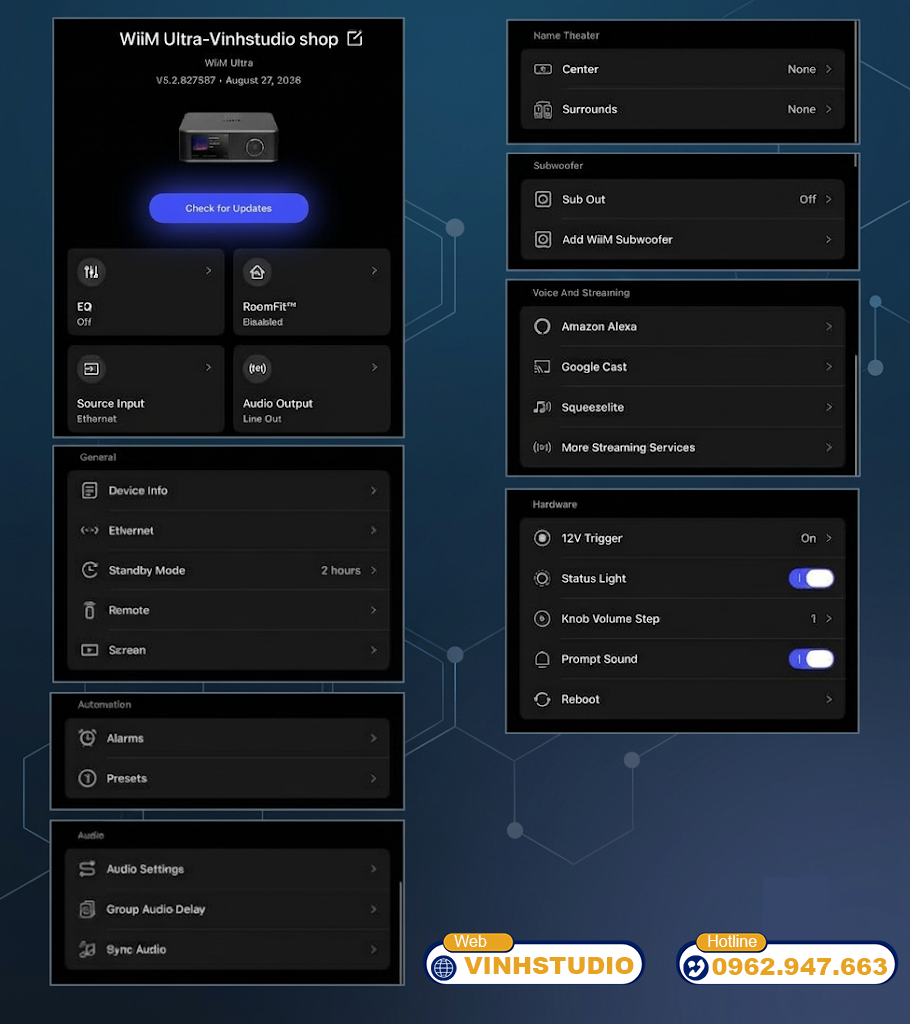 wiim-ultra-audio-setting
