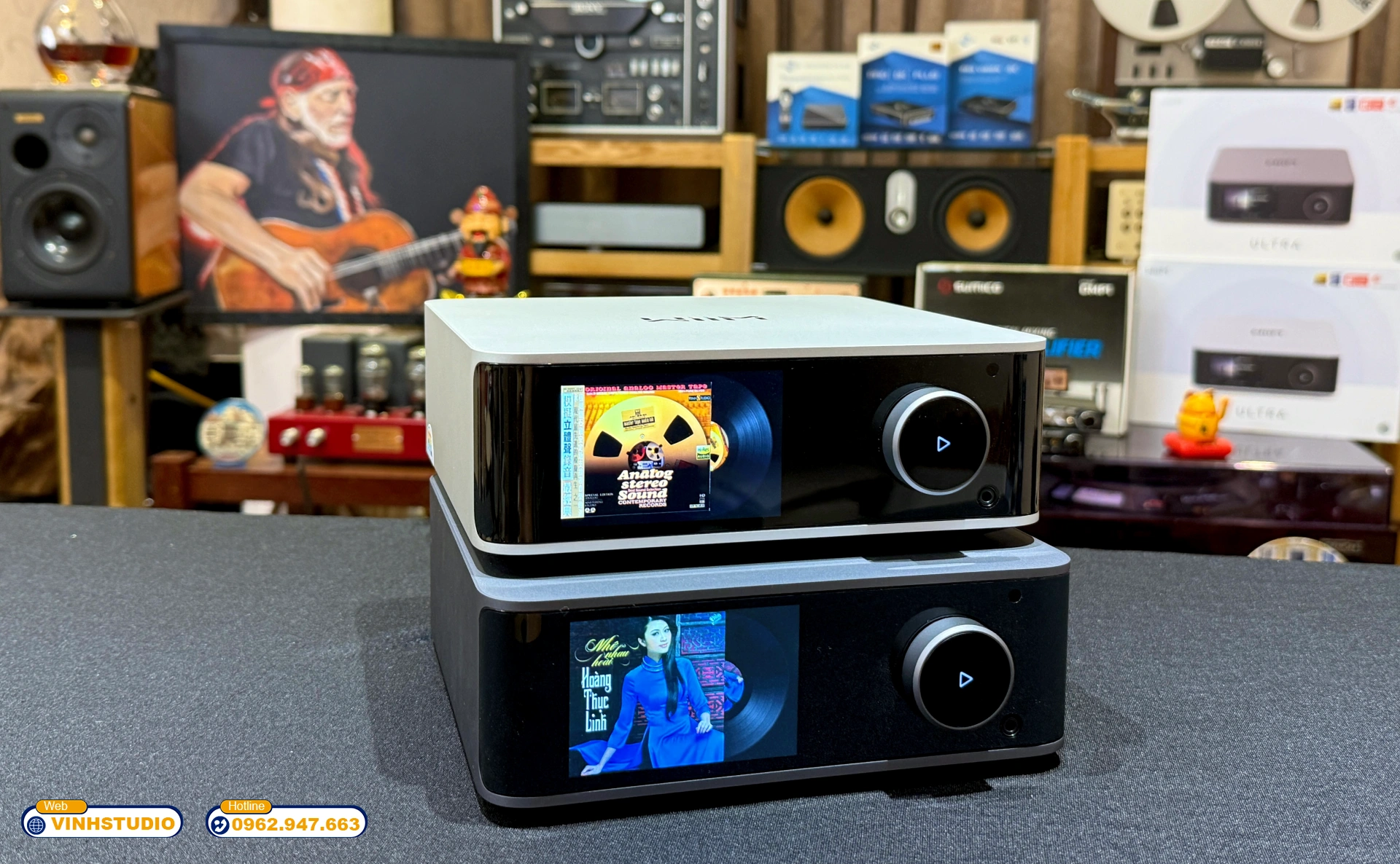 dac wiim Ultra với 2 màu sẵn hàng tại vinhstudio 307A bạch mai